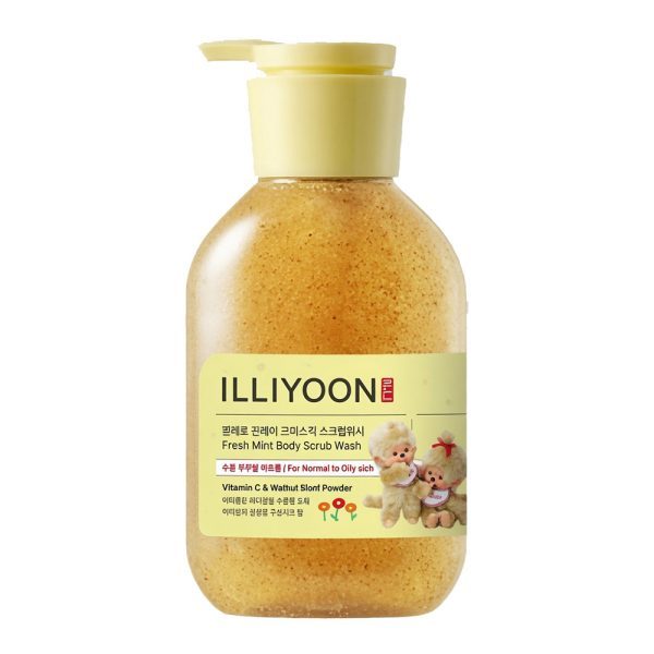 اسکراب شوینده روشن کننده و آبرسان ایلیون ILLYOON FRESH MOISTURE SCRUB WASH