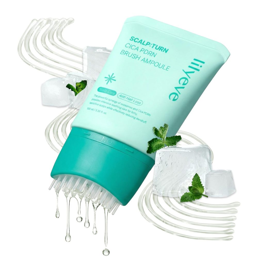 سرم اسکالپ محرک رشد و احیا PDRN مو لیلیوئه lilyeve SCALPTURN Cica PDRN Scalp Serum