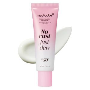 ضدآفتاب PDRN مدی‌کیوب آبرسان، درخشان‌کننده MEDICUBE PDRN Hydrating UV Sun Serum No Cast Just Dew