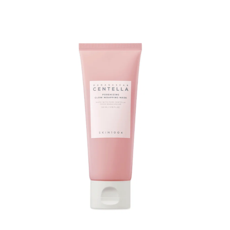 ماسک رفع منافذ اسکین 1004 سنتلا آبرسان سفت‌ و درخشان کننده پوست SKIN1004 Madagascar Centella Poremizing Glow Wrapping Mask