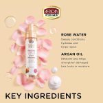 موس حالت‌دهنده و آبرسان کرلی آفریکن پراید رز و روغن آرگان African Pride Moisture Miracle Rose Water & Argan Oil Curl Mousse - Image 5