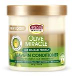 نرم‌ کننده روغن زیتون آفریکن پراید بدون آبکشی و ضد شکنندگی مو African Pride Olive Miracle Leave-In Conditioner
