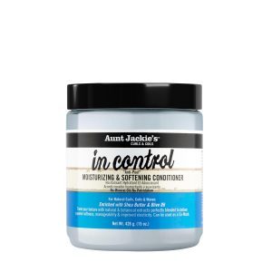 نرم‌کننده آبرسان و ضدپف کرلی آنت جکی Aunt Jackie's In Control “Anti-Poof” Conditioner