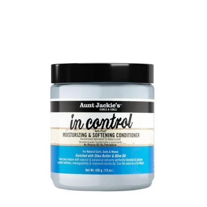 نرم‌کننده آبرسان و ضدپف کرلی آنت جکی Aunt Jackie's In Control “Anti-Poof” Conditioner