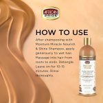 نرم‌کننده مغذی و آبرسان کرلی آفریکن پراید با عسل کاکائو و روغن نارگیل African Pride Moisture Miracle Honey, Chocolate & Coconut Oil Conditioner - Image 3