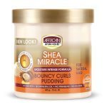 پودینگ کرلی شی باتر آفریکن پراید حالت‌دهنده و آبرسان African Pride Shea Miracle Bouncy Curls Pudding