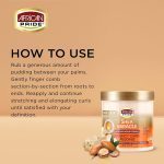 پودینگ کرلی شی باتر آفریکن پراید حالت‌دهنده و آبرسان African Pride Shea Miracle Bouncy Curls Pudding