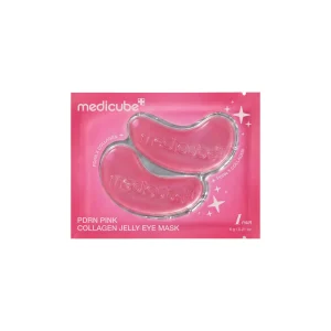 پچ دور چشم کلاژن و PDRN صورتی مدی‌کیوب جوانساز احیا و آبرسان Medicube PDRN Pink Collagen Jelly Eye Mask