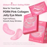 پچ دور چشم کلاژن و PDRN صورتی مدی‌کیوب جوانساز احیا و آبرسان  Medicube PDRN Pink Collagen Jelly Eye Mask - Image 8