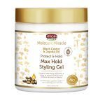 ژل حالت‌دهنده فوق قوی مو آفریکن پراید روغن زیتون و درخت چای African Pride Max Hold Styling Hair Gel - Image 4