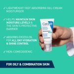 ژل کرم کنترل چربی سراوی مات‌کننده، جمع‌کننده منافذ و آبرسان پوست چرب CeraVe Oil Control Moisturizing Gel-Cream - Image 2