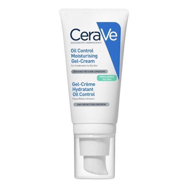 ژل کرم کنترل چربی سراوی مات‌کننده، جمع‌کننده منافذ و آبرسان پوست چرب CeraVe Oil Control Moisturizing Gel-Cream