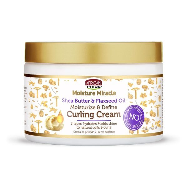 کرم آبرسان و حالت‌دهنده کرلی آفریکن پراید African Pride Moisture Miracle Curling Cream