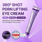 کرم دور چشم PDRN سنتلیان 24 لیفتینگ،سفت‌کننده و ضدچروک قوی Centellian24 360° Shot PDRN Firming Eye Cream - Image 9