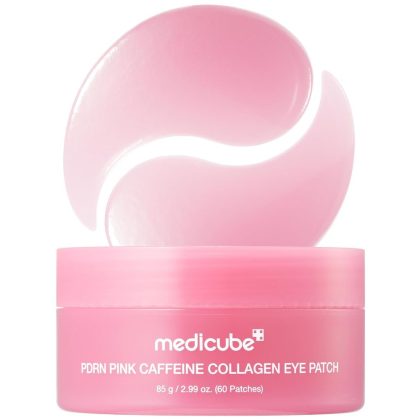 پچ چشم هیدروژلی PDRN و کافیین کلاژن مدی کیوب MEDICUBE PDRN Pink Caffeine Collagen Eye Patch