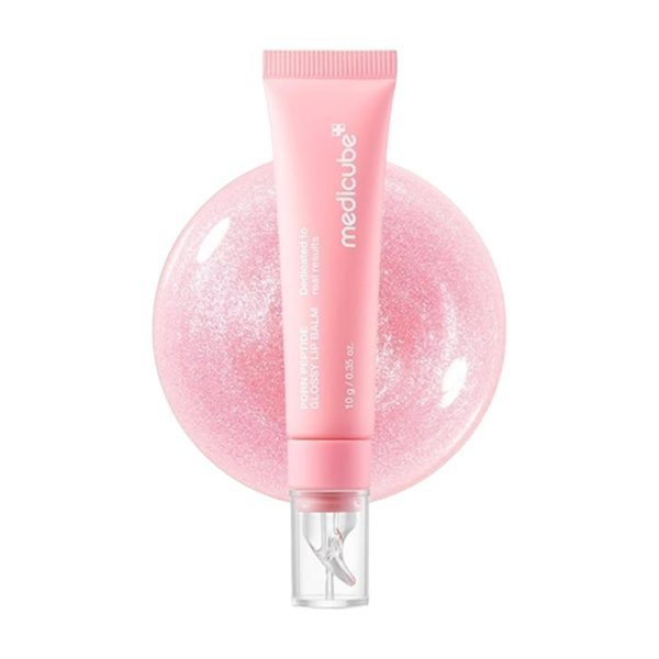 بالم لب PDRN و پپتاید مدیکیوب؛ آبرسان، ترمیم‌کننده و شاین Medicube PDRN Peptide Glossy Lip Balm