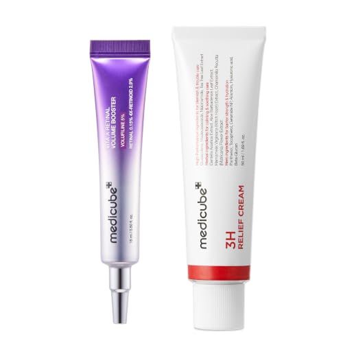 ست ضدچروک رتینال و احیا خشکی مدی کیوب medicube Retinal Comfort Care Duo - Retinal Booster & 3H Relief Cream ست ضدچروک رتینال و احیا خشکی مدی کیوب medicube Retinal Comfort Care Duo - Retinal Booster & 3H Relief Cream