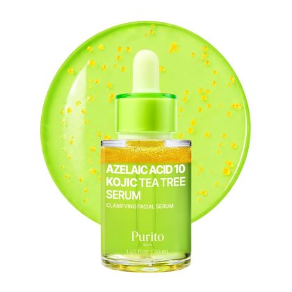 سرم آزلایک و کوجیک اسید پوریتو ضدجوش و التهاب PURITO Azelaic Acid 10 Kojic Tea Tree Serum