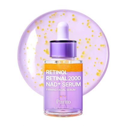 سرم رتینول و رتینال 2000 و NAD پوریتو ضدچروک،سفت‌کننده و بهبود بافت پوست PURITO SEOUL Retinol Retinal 2000 NAD+ Serum