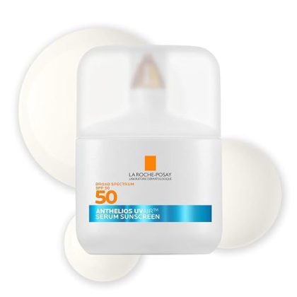 ضد افتاب سرمی آنتلیوس UVAir لاروش پوزای SPF 50 آبرسان، آنتی‌اکسیدان La Roche-Posay Anthelios UVAir SPF 50 Serum Sunscreen