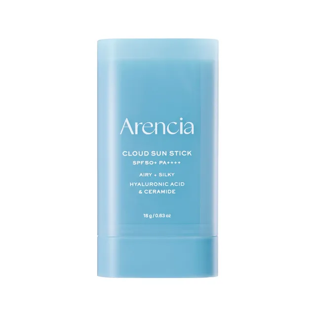 ضدافتاب استیکی آرنسیا آبرسان و تسکین دهنده Arencia Cloud Sun Stick SPF50 ضدافتاب استیکی آرنسیا آبرسان و تسکین دهنده Arencia Cloud Sun Stick SPF50