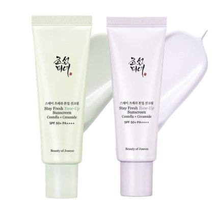 ضدافتاب تون‌اپ سنتلا و سرامید بیوتی آف جوسان Beauty of Joseon Stay Fresh Tone-Up Sunscreen Centella + Ceramide