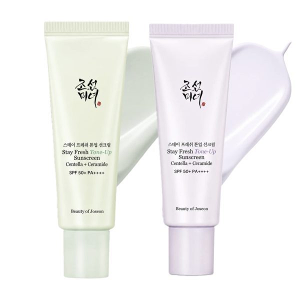 ضدافتاب تون‌اپ سنتلا و سرامید بیوتی آف جوسان Beauty of Joseon Stay Fresh Tone-Up Sunscreen Centella + Ceramide