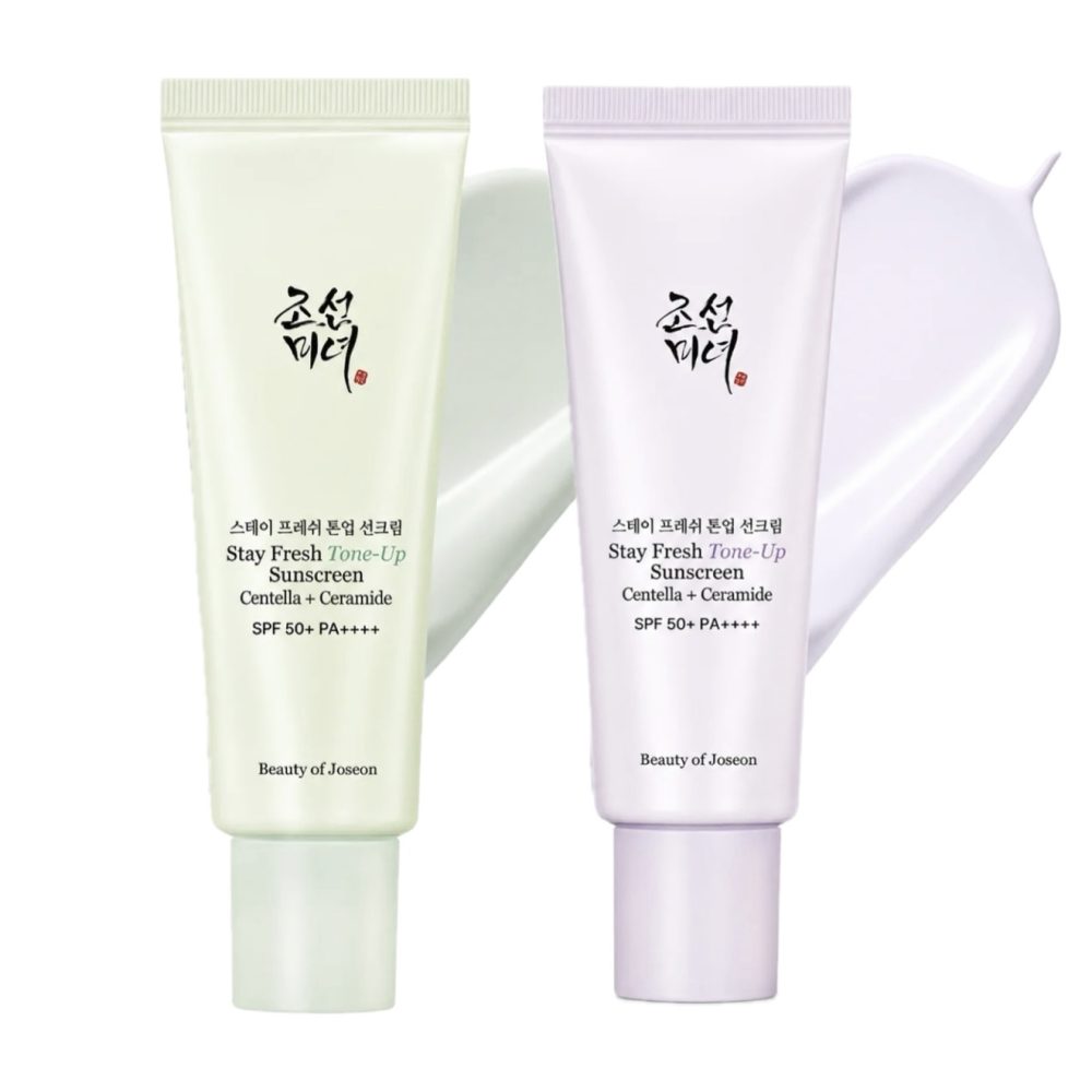 ضدافتاب تون‌اپ سنتلا و سرامید بیوتی آف جوسان Beauty of Joseon Stay Fresh Tone-Up Sunscreen Centella + Ceramide