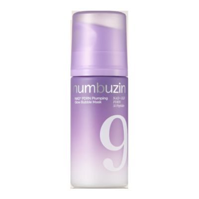 ماسک حبابی جوانساز NAD و PDRN و EGF نامبوزین numbuzin No.9 NAD+ PDRN Plumping Glow Bubble Mask