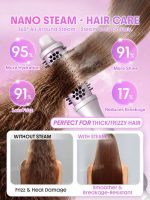 برس حرارتی بخاردار شیگلم  هیدرا شات SHEGLAM Hydra Shot Steam Blowout Brush Pro - Image 10