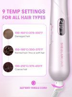 برس حرارتی بخاردار شیگلم  هیدرا شات SHEGLAM Hydra Shot Steam Blowout Brush Pro - Image 7
