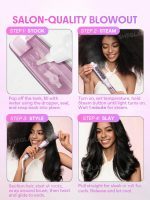 برس حرارتی بخاردار شیگلم  هیدرا شات SHEGLAM Hydra Shot Steam Blowout Brush Pro - Image 6