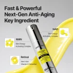 بوستر شات 4 گانه رتینال NMN و NAD مدی پیل ضدپیری و رفع چروک قوی Retinal NMN Bounce Shot Booster - تصویر 4