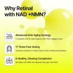 بوستر شات 4 گانه رتینال NMN و NAD مدی پیل ضدپیری و رفع چروک قوی Retinal NMN Bounce Shot Booster - تصویر 2