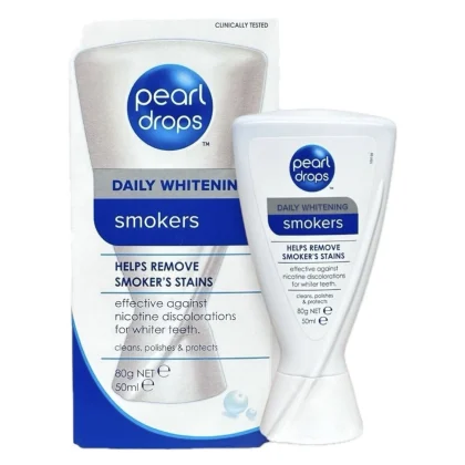 خمیردندان سفیدکننده افراد سیگاری پرل دراپس PEARL DROPS DAILY WHITHENING SMOKERS