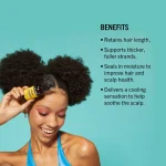 روغن مو و کف سر ساوپالمتو، کرچک سیاه جامائیکایی و هسته انگور انت جکی Aunt Jackie’s Elixir Essentials Hair & Scalp Oil - Image 7