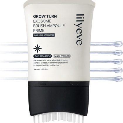 سرم اسکالپ محرک رشد قوی مو لیلیوئه پرایم lilyeve GROWTURN Exosome Brush Ampoule Prime