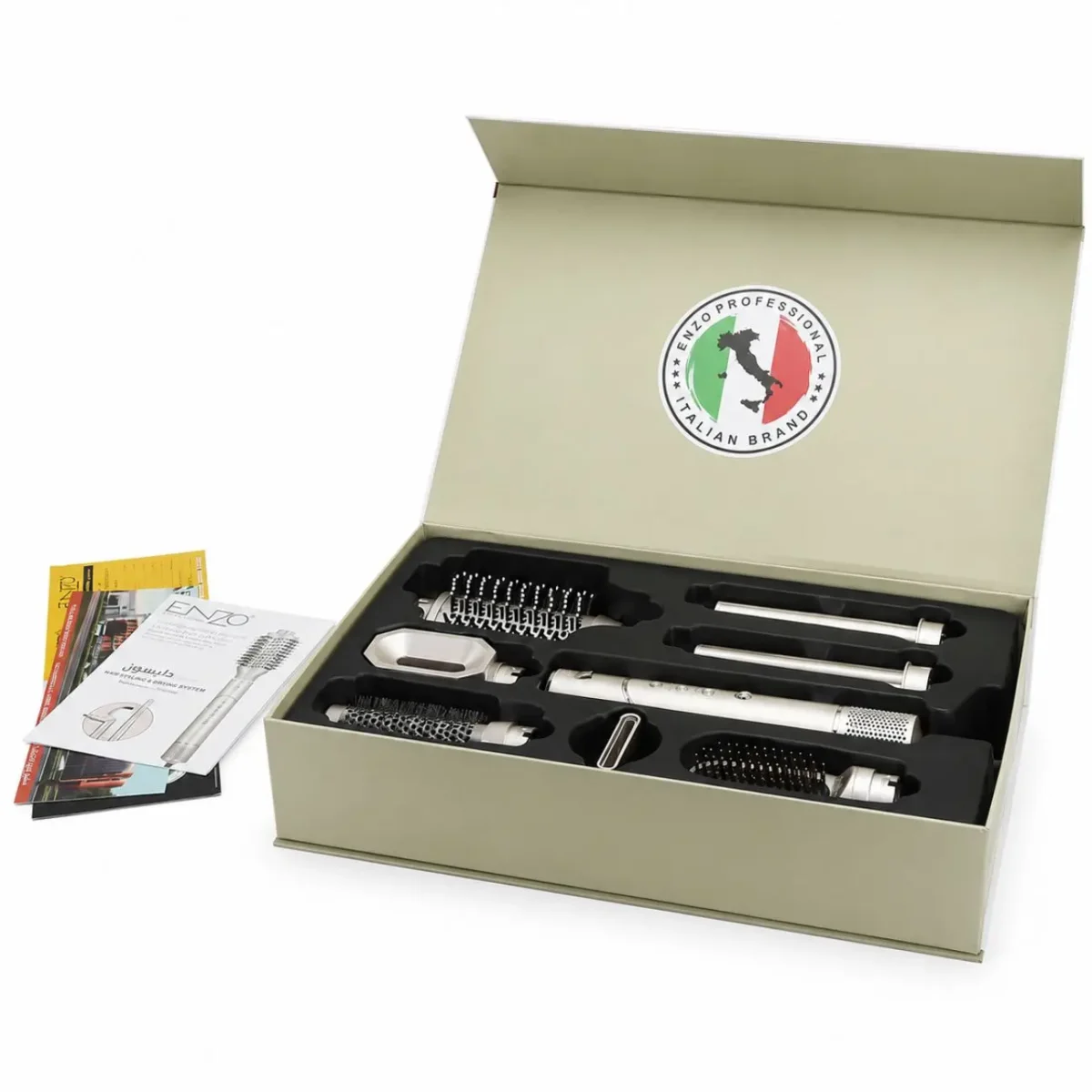 سشوار و مولتی استایلر حرفه ای V-8 انزو ENZO Professional V - Image 7
