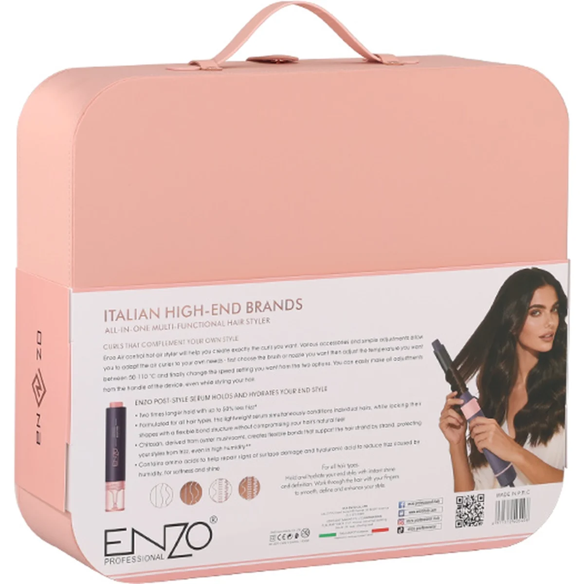 سشوار و مولتی‌ استایلر انزو ۷ در ۱ پرو مکس ENZO Professional PRO MAX - Image 8
