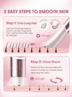 شیور 2 سر شیگلم صورت، بدن و  بیکینی sheglam Moves Dual-Head Electric Bikini Trimmer - Image 4