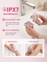 شیور ۵ تیغه صورت و بدن شیگلم  sheglam Smooth Moves 5D Flash - Image 9