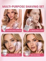 شیور ۵ تیغه صورت و بدن شیگلم  sheglam Smooth Moves 5D Flash - Image 8