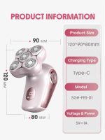 شیور ۵ تیغه صورت و بدن شیگلم  sheglam Smooth Moves 5D Flash - Image 7