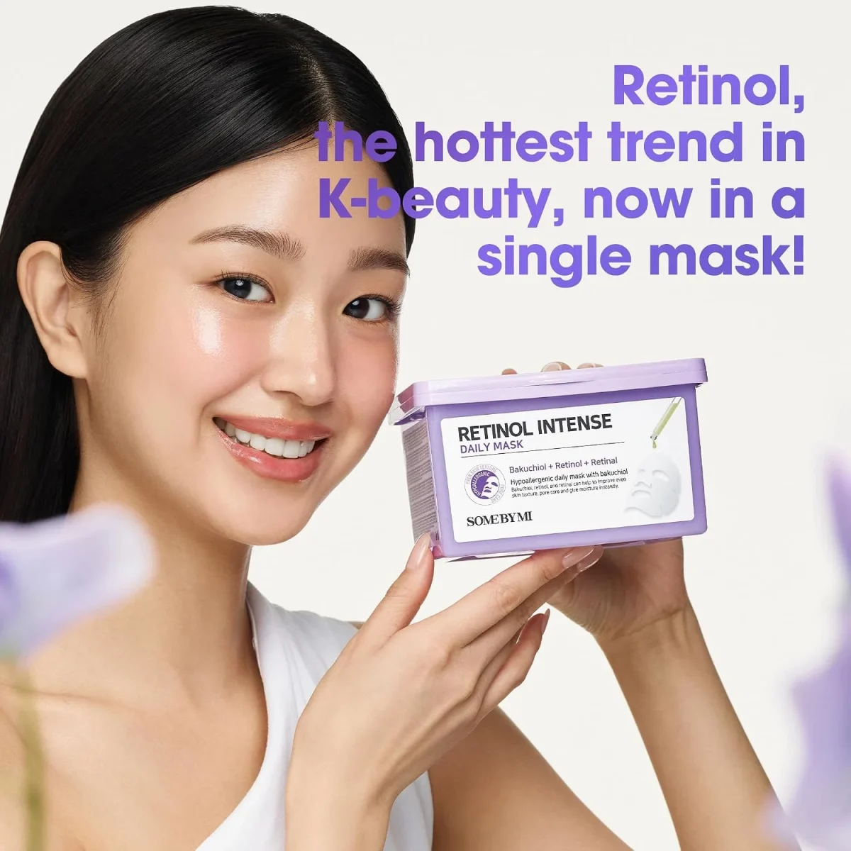 ماسک صورت رتینال و رتینول سام بای می جوانساز و ضدچروک SOME BY MI Retinol Intense Daily Mask - تصویر 4