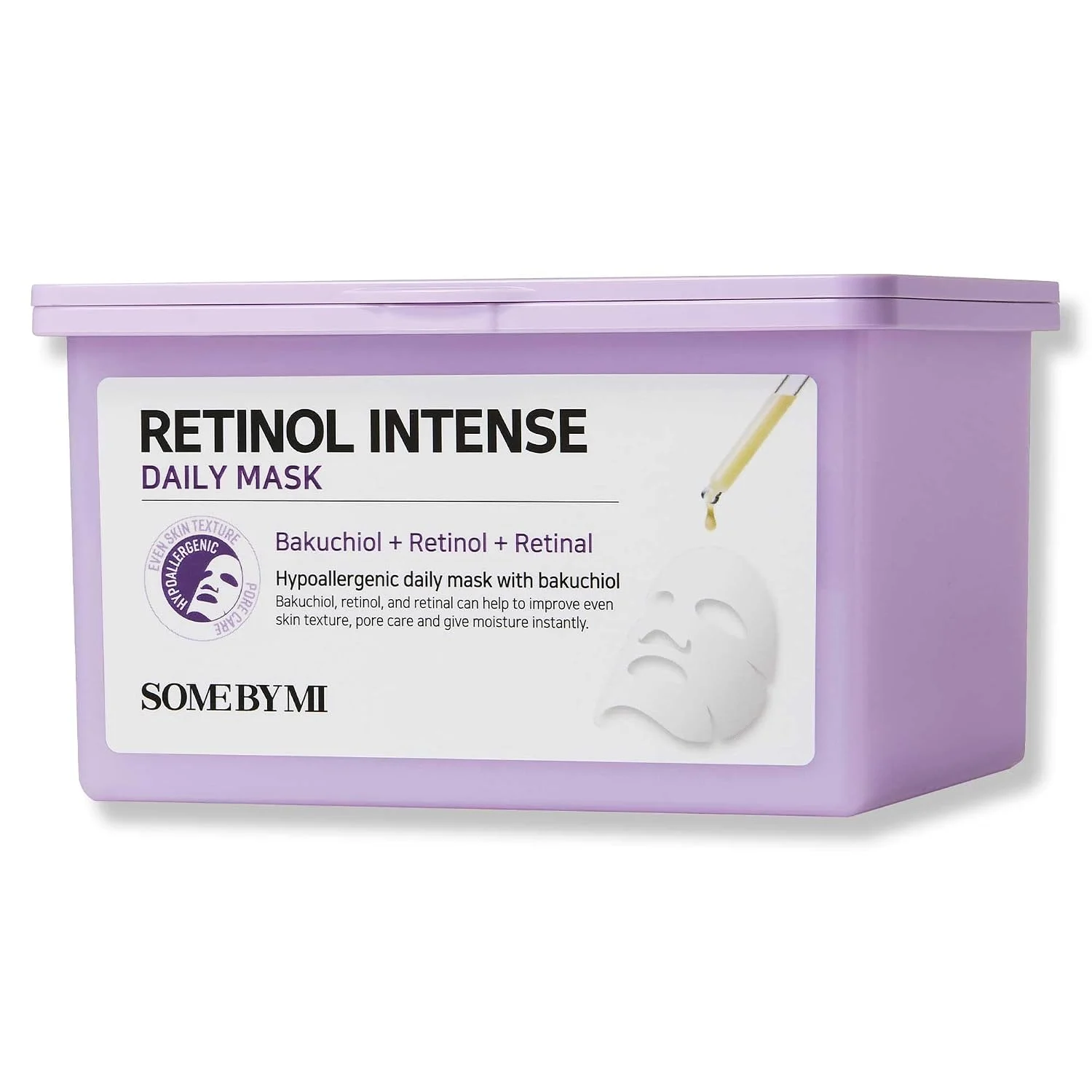 ماسک صورت رتینال و رتینول سام بای می جوانساز و ضدچروک SOME BY MI Retinol Intense Daily Mask ماسک صورت رتینال و رتینول سام بای می جوانساز و ضدچروک SOME BY MI Retinol Intense Daily Mask