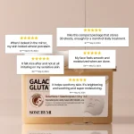 ماسک صورت گالاکتو و گلوتاتیون سام بای می روشن کننده و ضدلک SOME BY MI Galactomyces Glutathione Daily Mask - تصویر 2