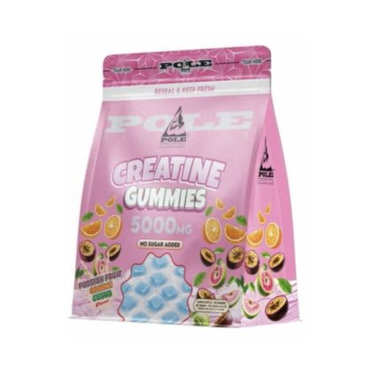 پاستیل کراتین ۵۰۰۰ پشن فروت پوله نوتریشن Pole Nutrition Creatine Gummies