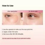 پچ دورچشم هیدروژلی کلاژن و پپتید بایودنس ضدچروک و ضدپف BIODANCE Hydrogel Eye Patches for Under Eye - تصویر 4