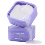 پچ هیدروژلی PDRN و پپتید مدی‌ هیل چشم و صورت ابرسان و ضدچروک mediheal pdrn capsule patch