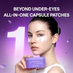 پچ هیدروژلی PDRN و پپتید مدی‌ هیل چشم و صورت ابرسان و ضدچروک Mediheal pdrn capsule patch - تصویر 5